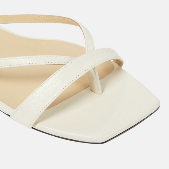 Jimmy Choo Maelie White Sandal 38 - Picture 4 of 8